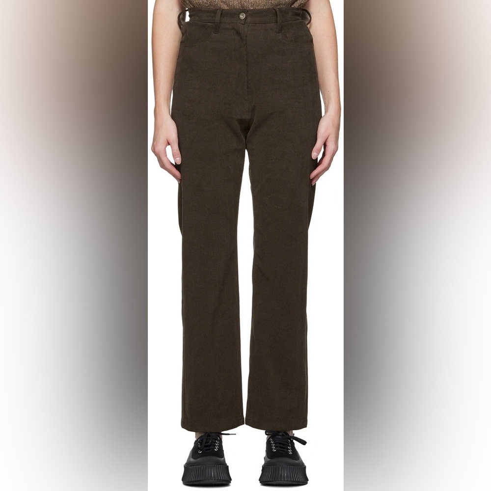NOTHING WRITTEN Corduroy Brown Robin Trousers